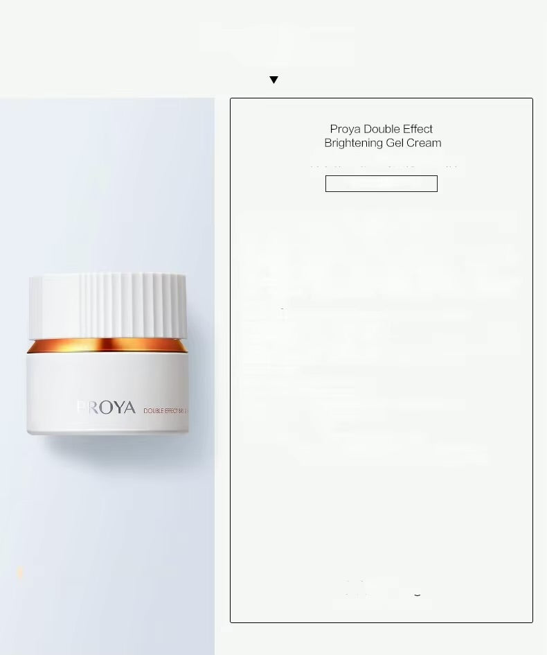PROYA Double Effect Whitening & Brightening Gel Facial Cream