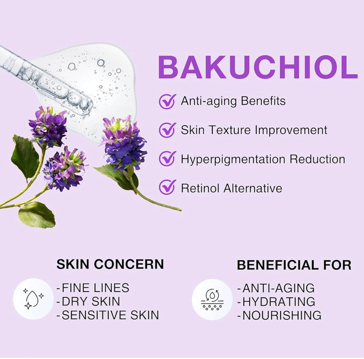 Gentle Bakuchiol Anti-Aging Serum