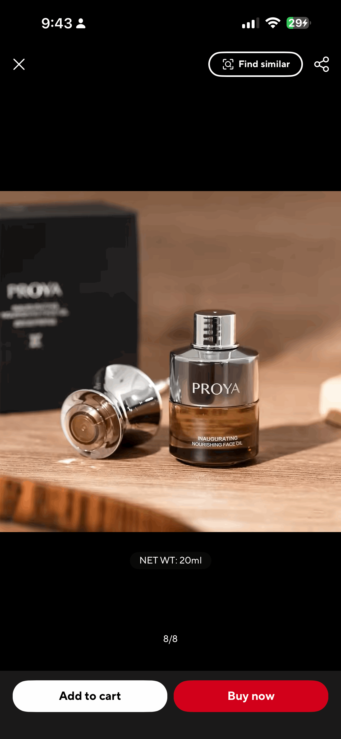 PROYA Nourishing Anti-Wrinkle Essence Oil
