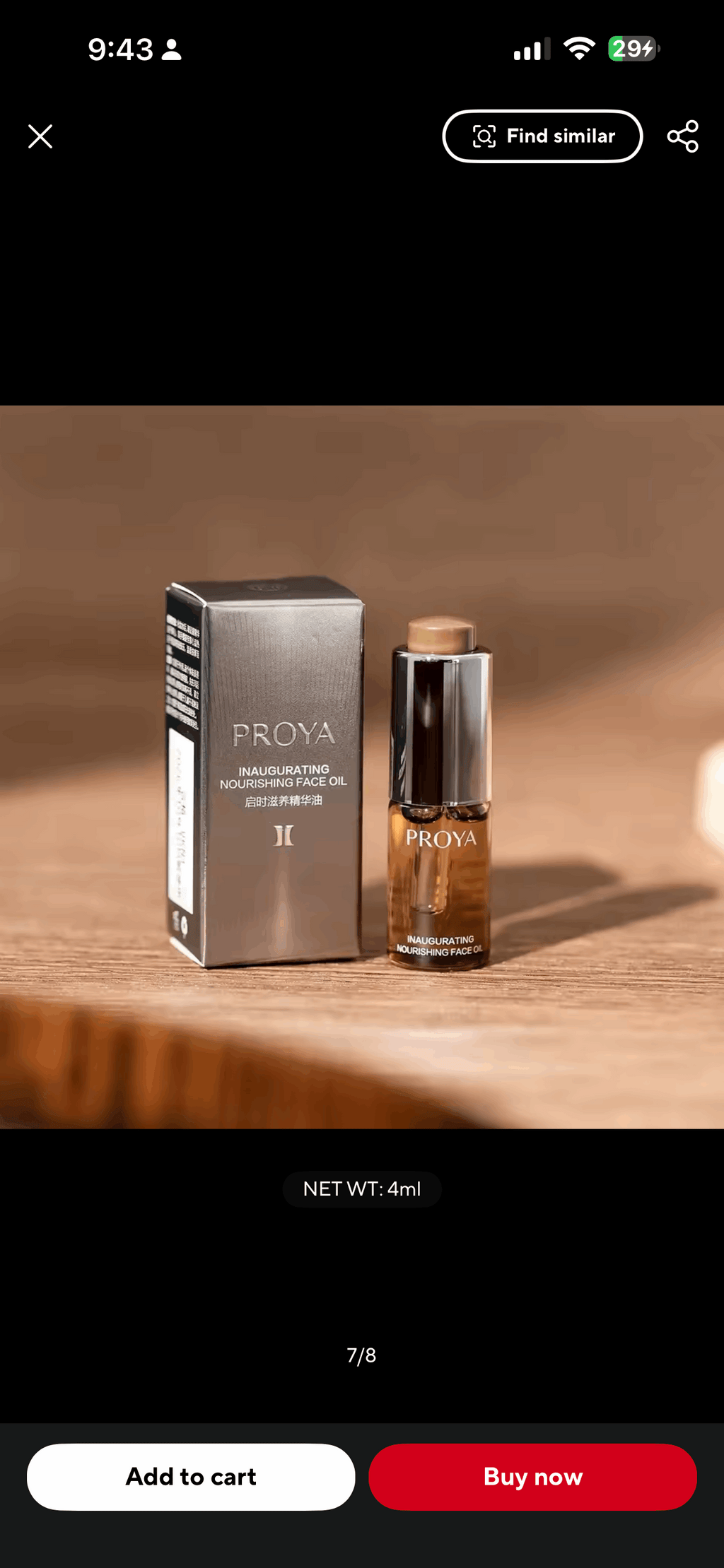 PROYA Nourishing Anti-Wrinkle Essence Oil