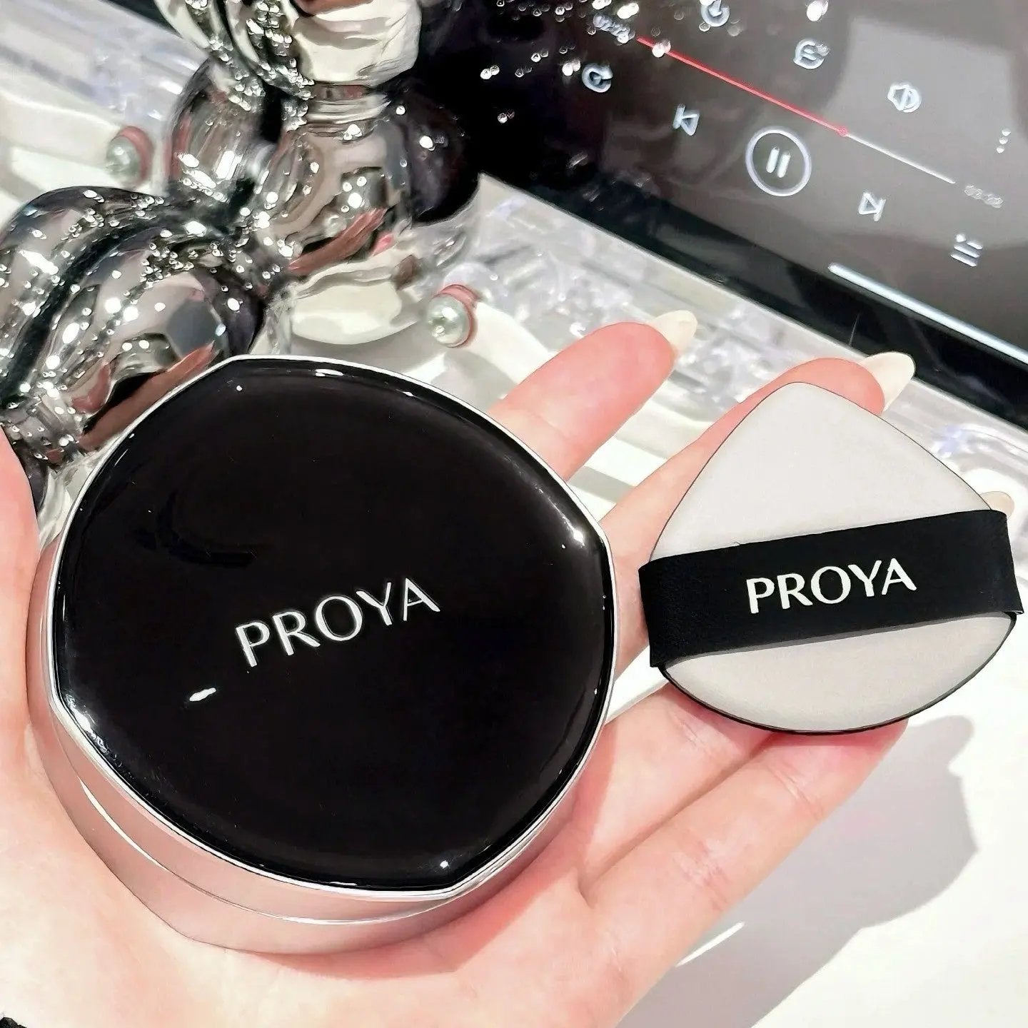 Perlea Night Air Cushion Bb Cream Concealer Oil Control Foundation Natural Lasting No Makeup Oil Skin Moisturizing Official Genuine Goods